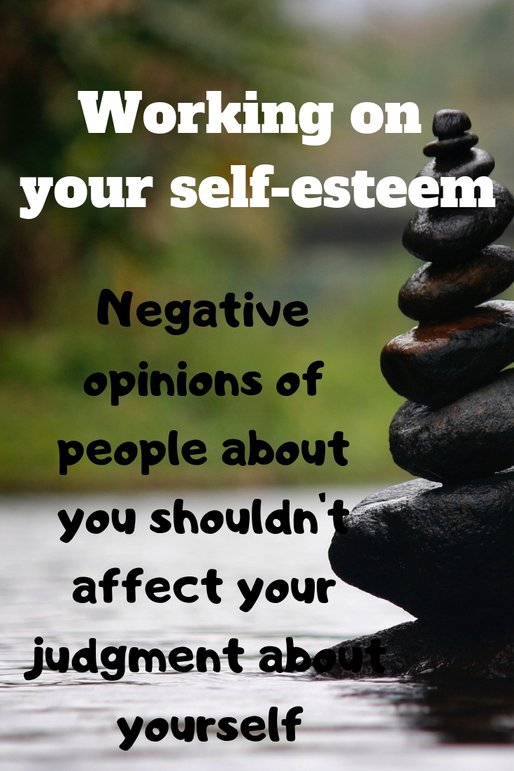 Working on your self-esteem
